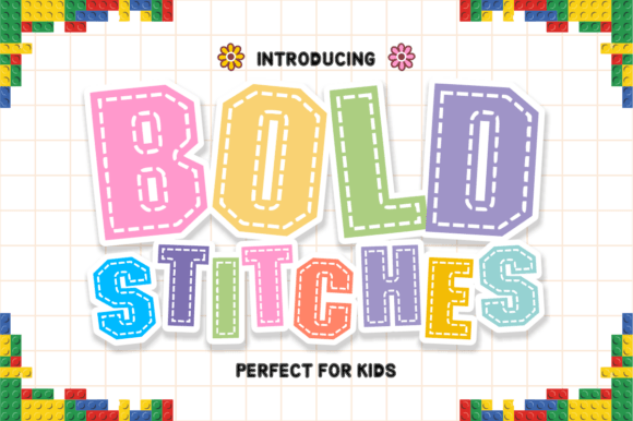 Bold Stitches Typeface for Impactful Campaigns
