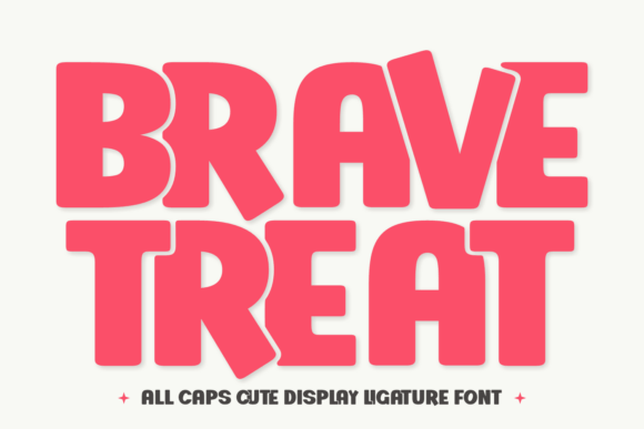 Brave Treat Typeface for Bold Branding