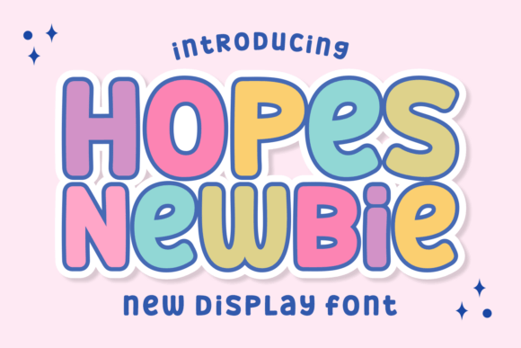 Hopes Newbie Display Font for Web Design