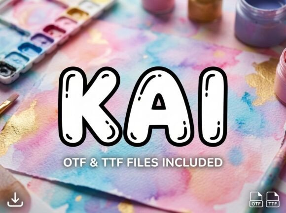 Kai: A Bouncy Bubble Font for Editorial Joy