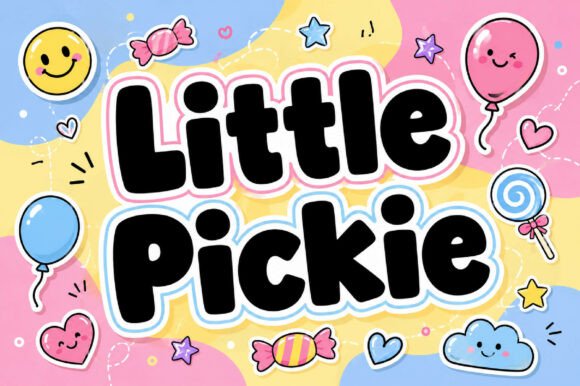 Little Pickie: A Playful Display Font for Web Design