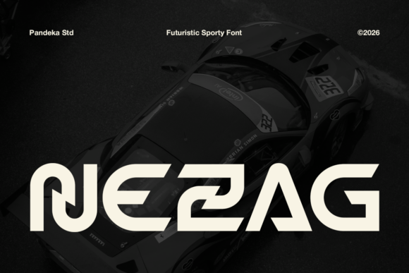 Nezag Font: Bold Display Type for Modern Brands