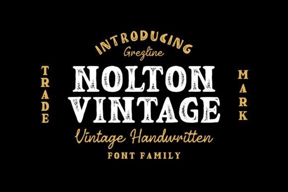 Nolton Vintage Typeface Review for Brand Designers