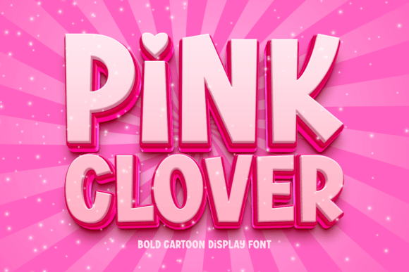Pink Clover Font for Bold Business Branding
