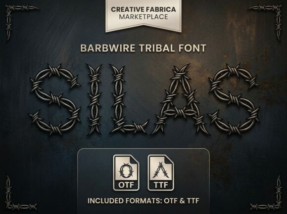 Silas Font Review: A Sharp Tribal Display Type