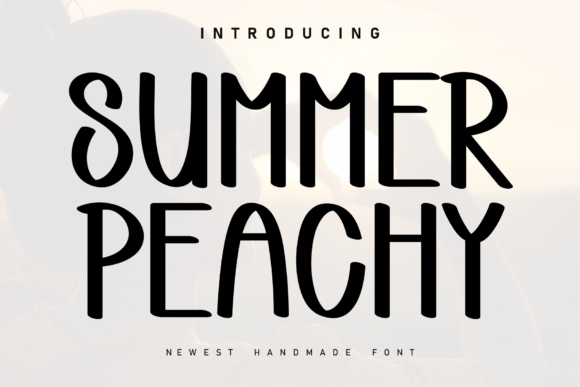 Summer Peachy Handwritten Font for Web Design