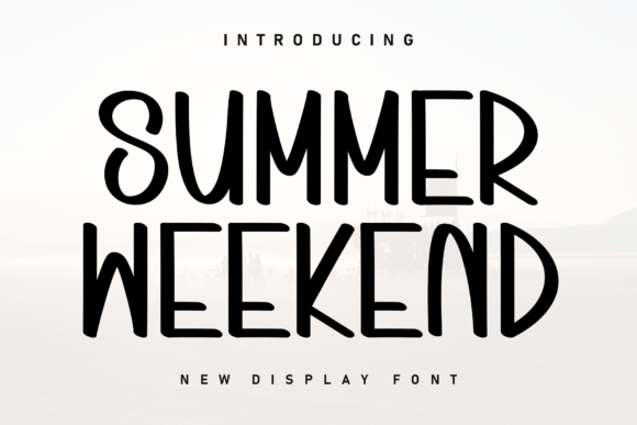 Summer Weekend Font for Engaging Campaigns