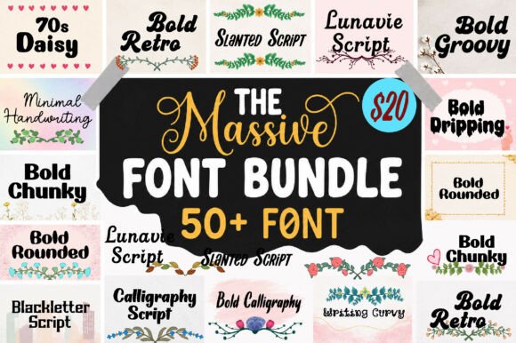 The Massive Mega Bundle: A Designer’s Typography Review