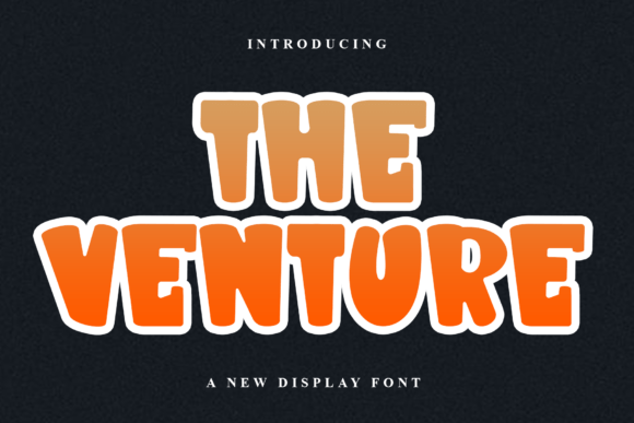 The Venture Typeface for Holiday Campaigns