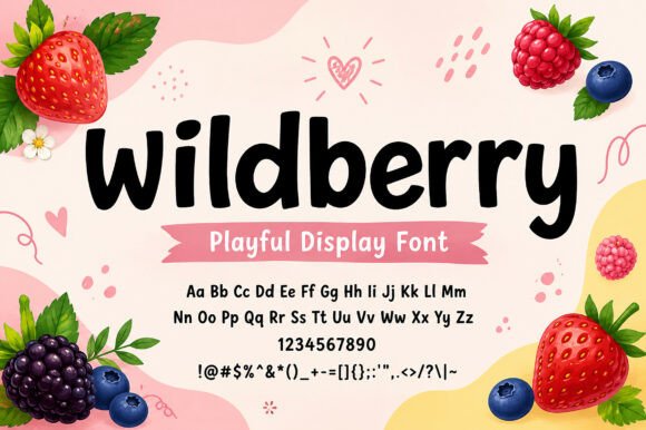 Wildberry Font: A Playful Typeface for Bold Brands